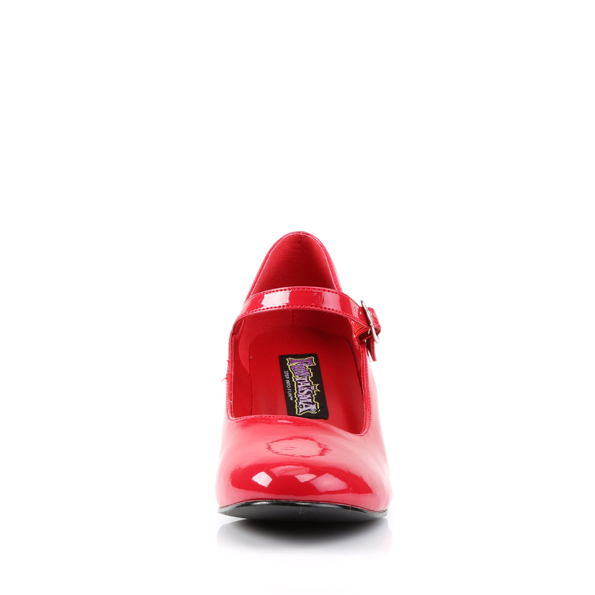 Sexy School Girl Plain Mary Jane Pumps Square High Heels Shoes Pleaser Funtasma SCHOOLGIRL/50