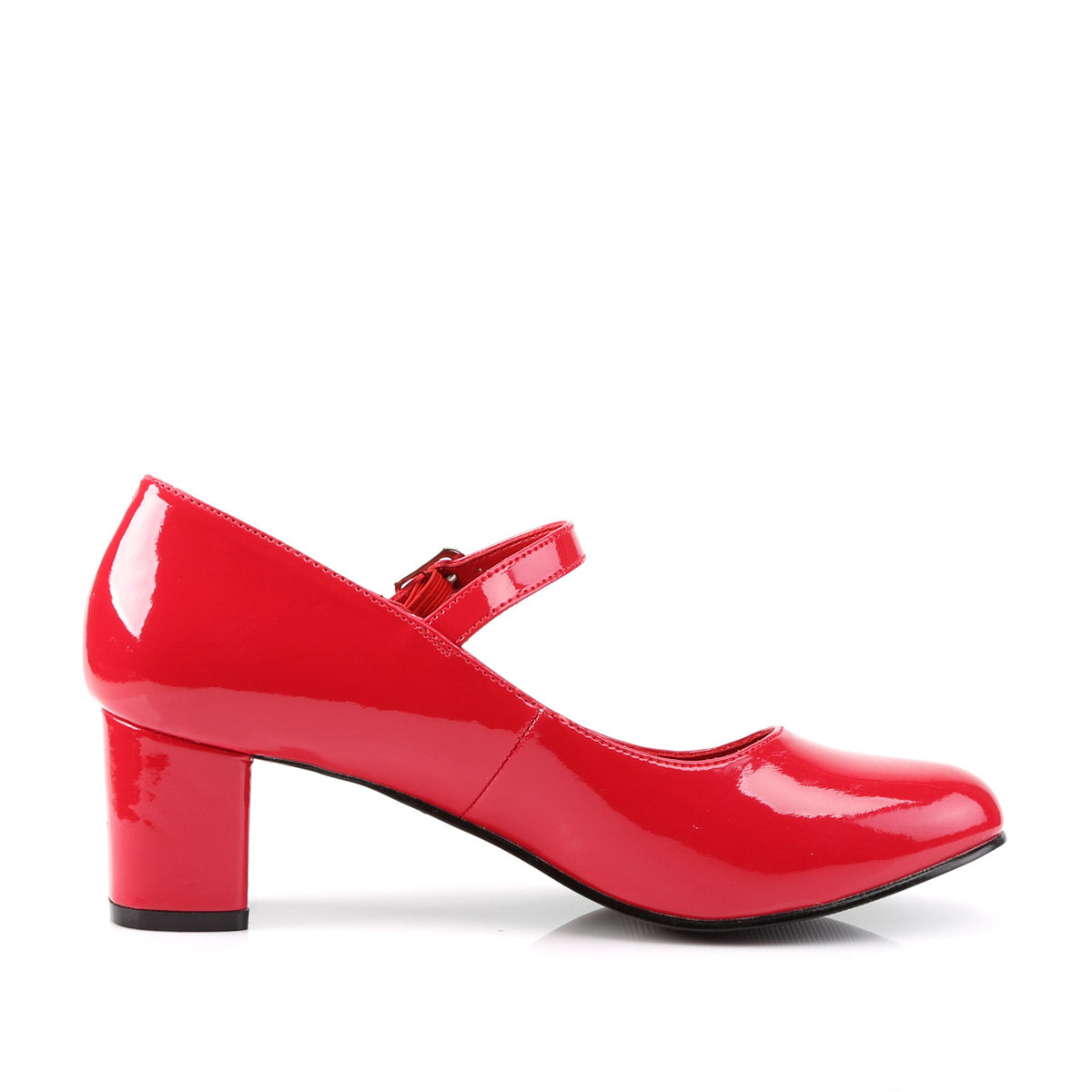 Sexy School Girl Plain Mary Jane Pumps Square High Heels Shoes Pleaser Funtasma SCHOOLGIRL/50