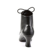 Sexy Lace Up Pointed Toe Ankle Booties Kitten Heel Boots Shoes Pleaser Funtasma VICTORIAN/35