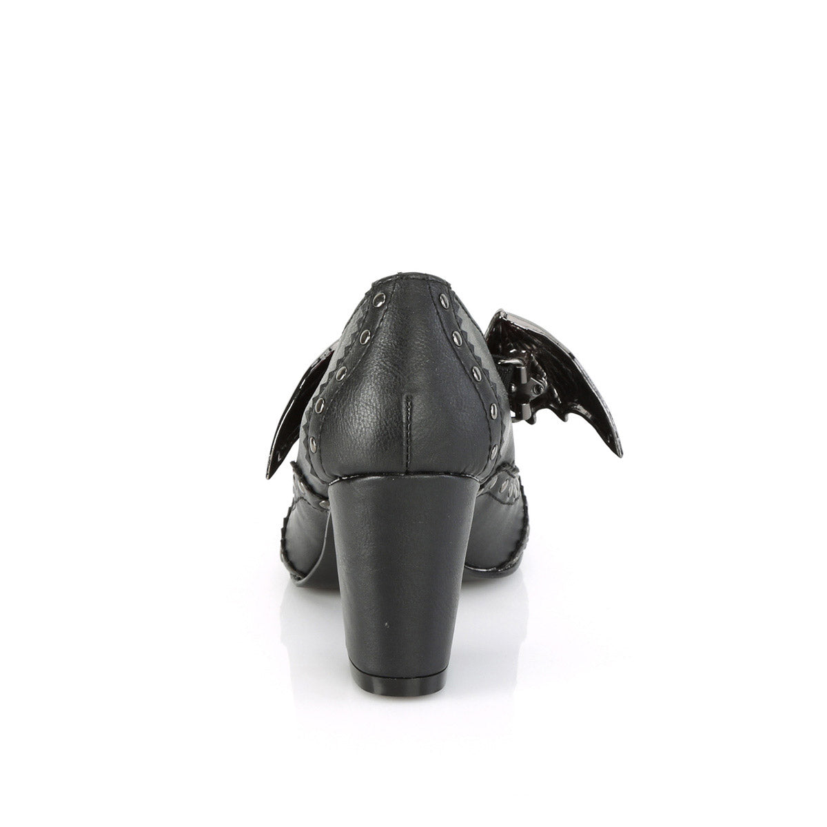 3" Block Heel Round Toe Wingtip Maryjane Pleaser Demonia VIVIKA/32