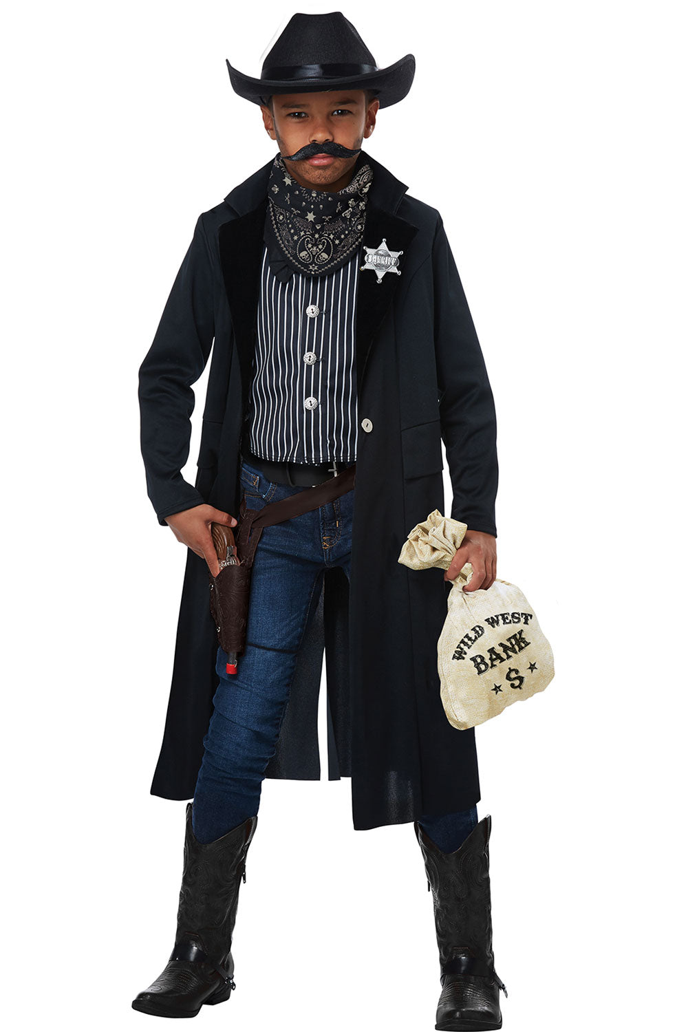 WILD WEST SHERIFF/OUTLAW / CHILD California Costume 00605