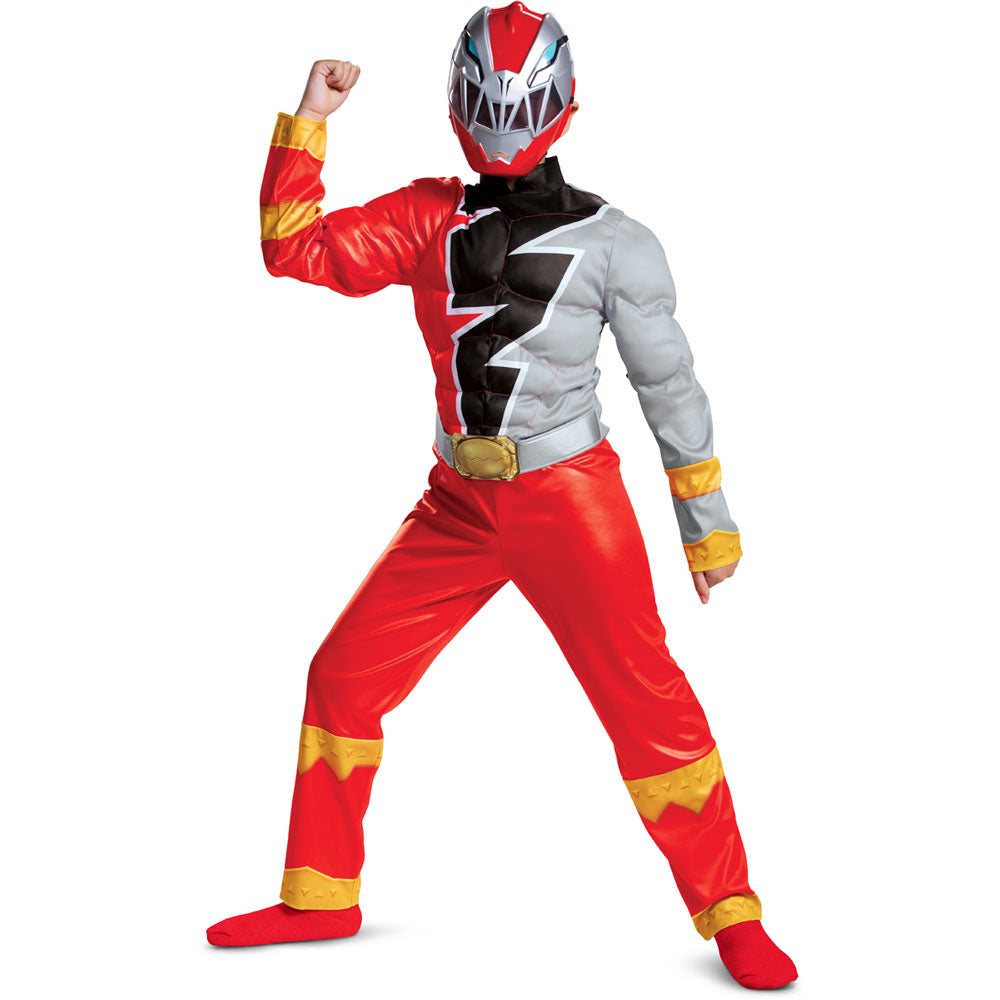 Red Ranger Dino Fury Classic Muscle Disguise 115869