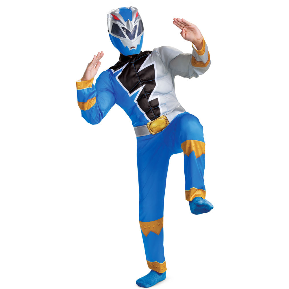 Blue Ranger Dino Fury Classic Muscle Disguise 115879