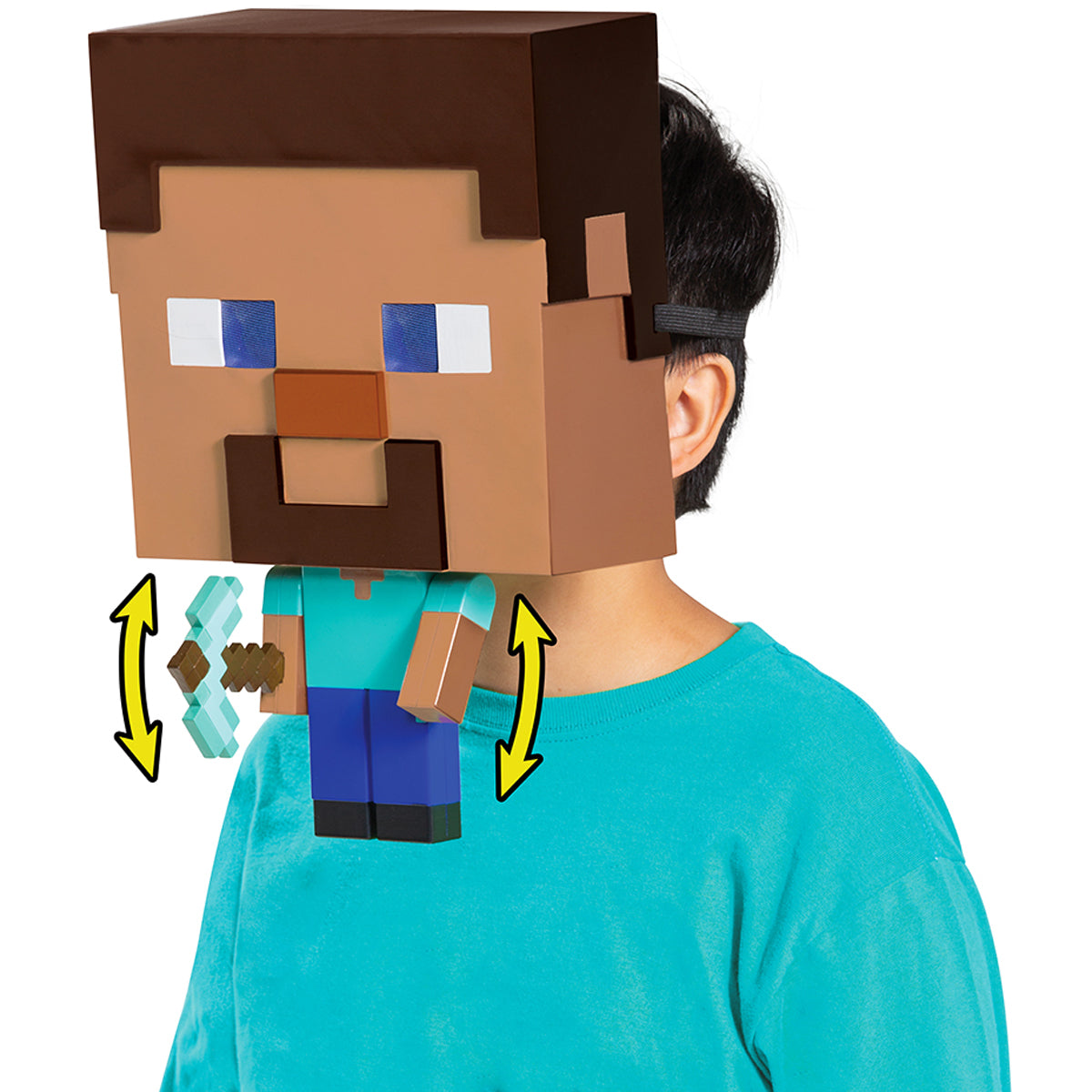 Minecraft Steve 'Move A Mask' Disguise  119869