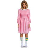 Eleven Pink Dress Deluxe Adult Disguise  123669