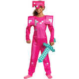 Girl Minecraft Classic - Pink Armor Disguise  124809