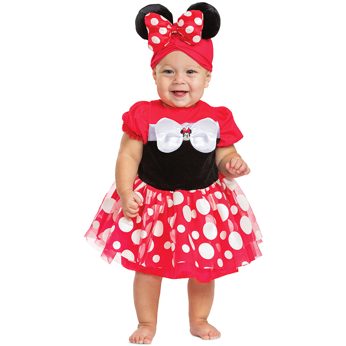 Minnie Mouse Red Posh Infant Disguise  125429