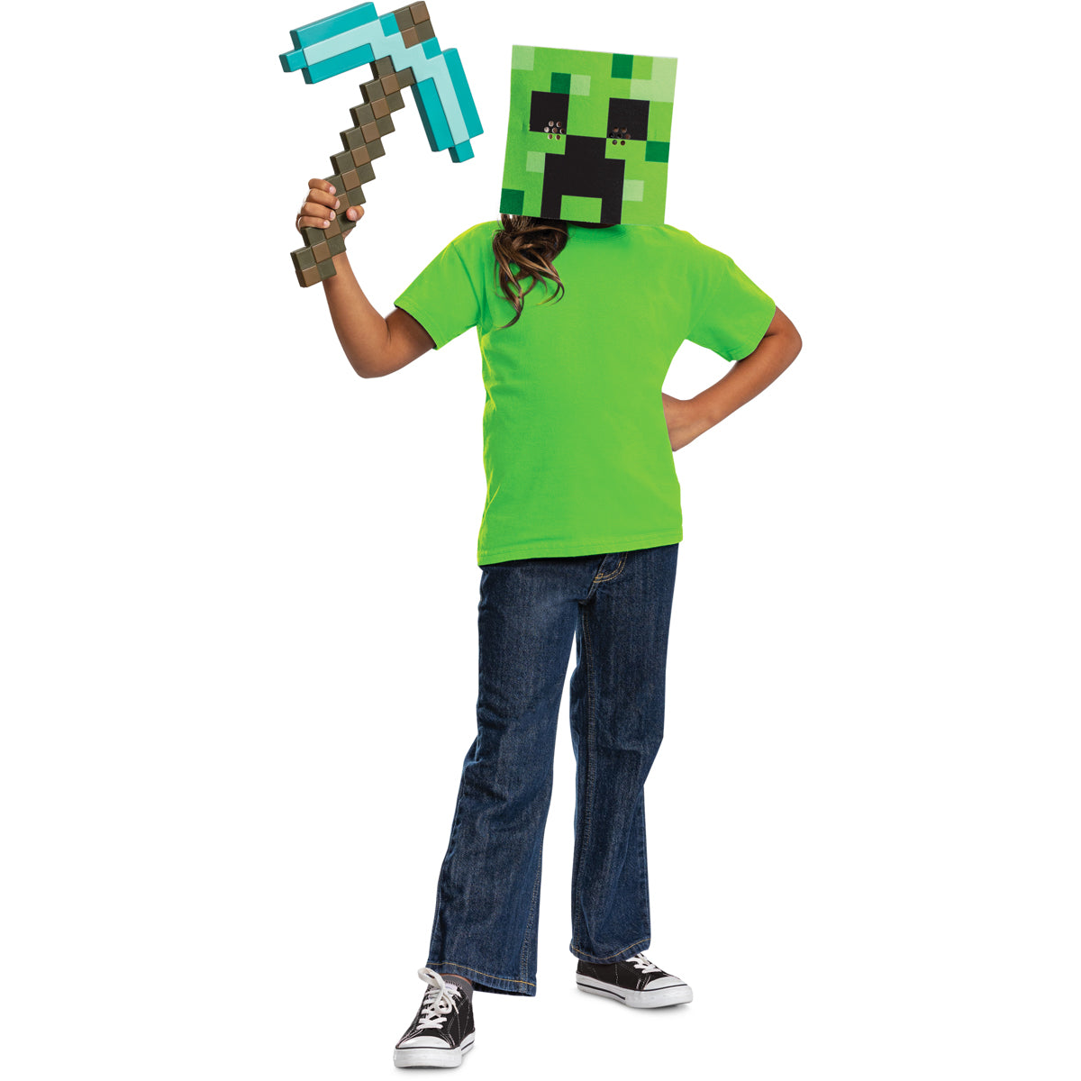 Minecraft Pickaxe & Mask Set Disguise  156269