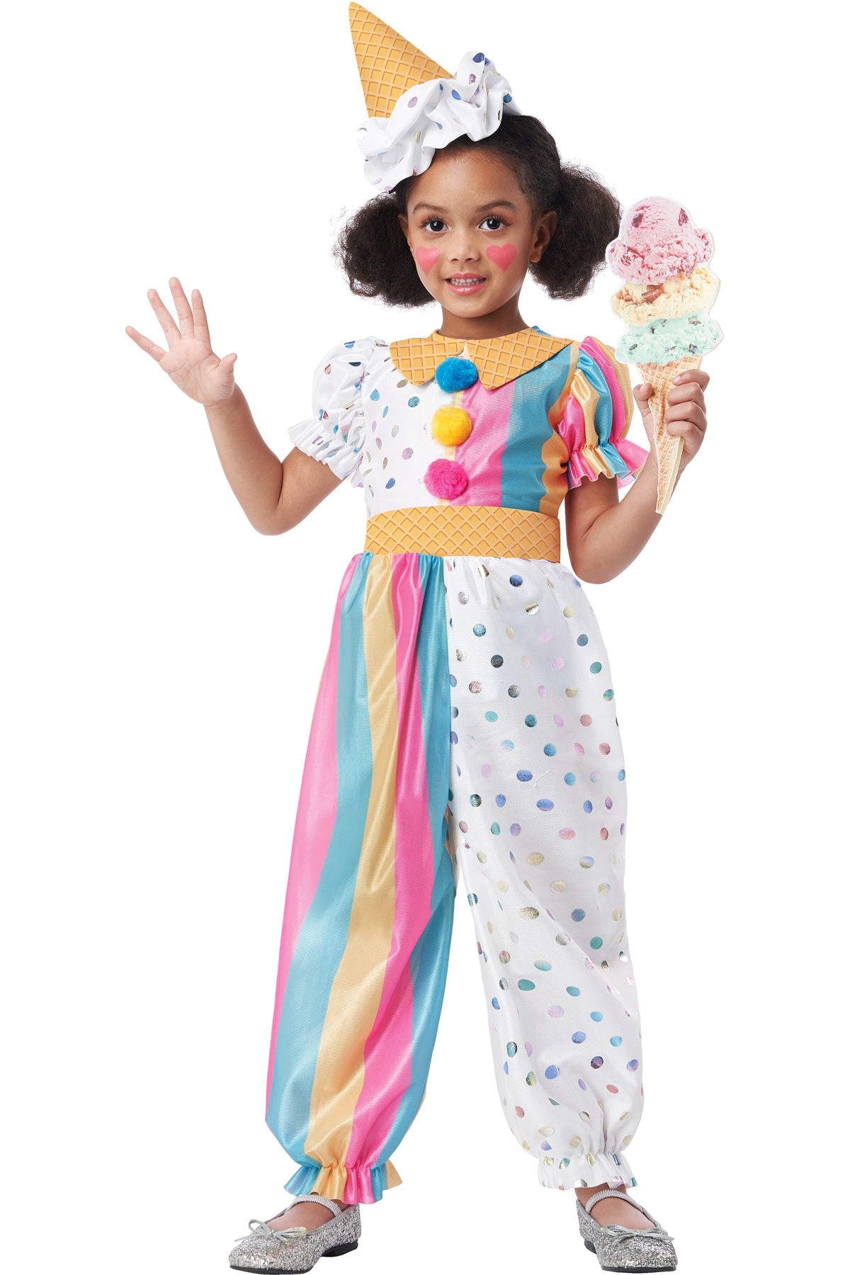 Sweet Treats Clown/Toddler California Costume  2022/025