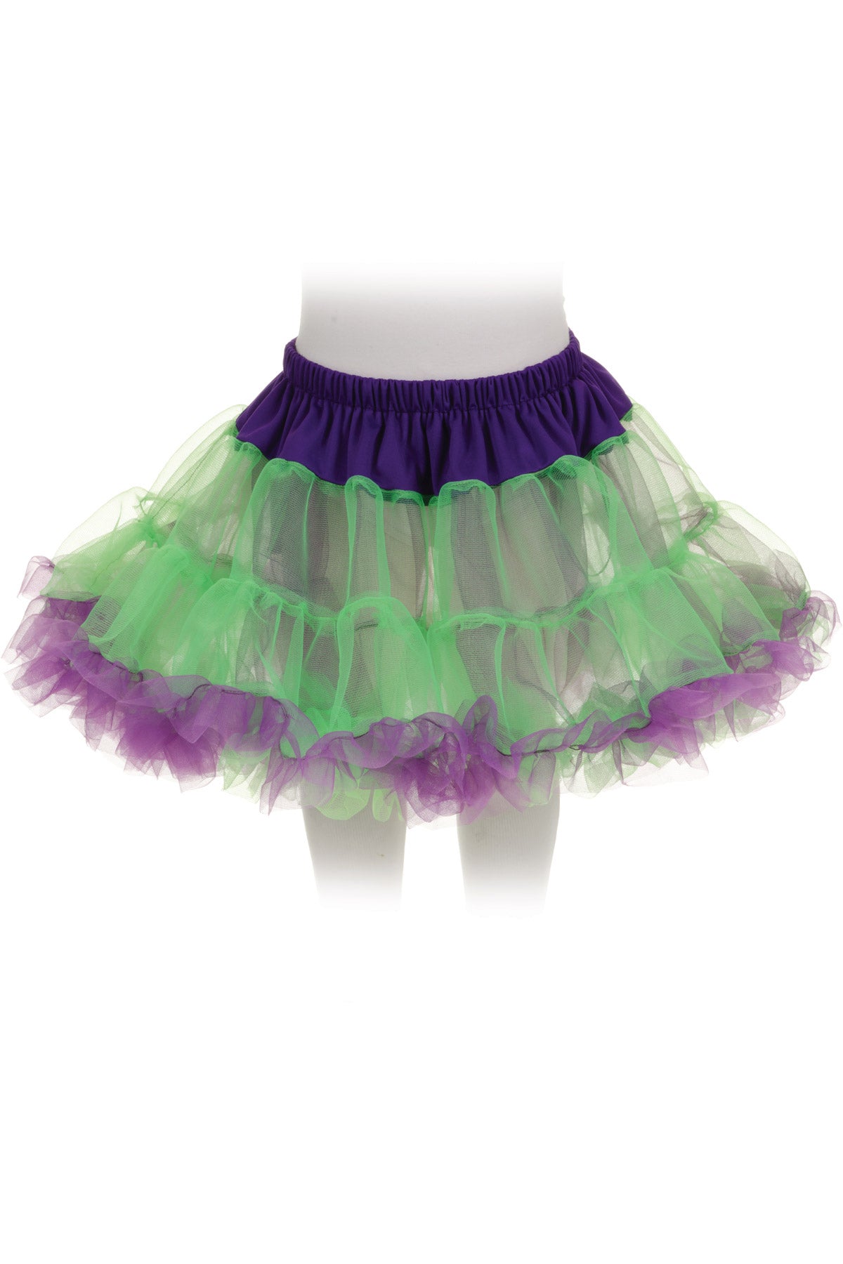 Tutu Skirt - Purple/Green Underwraps 25828