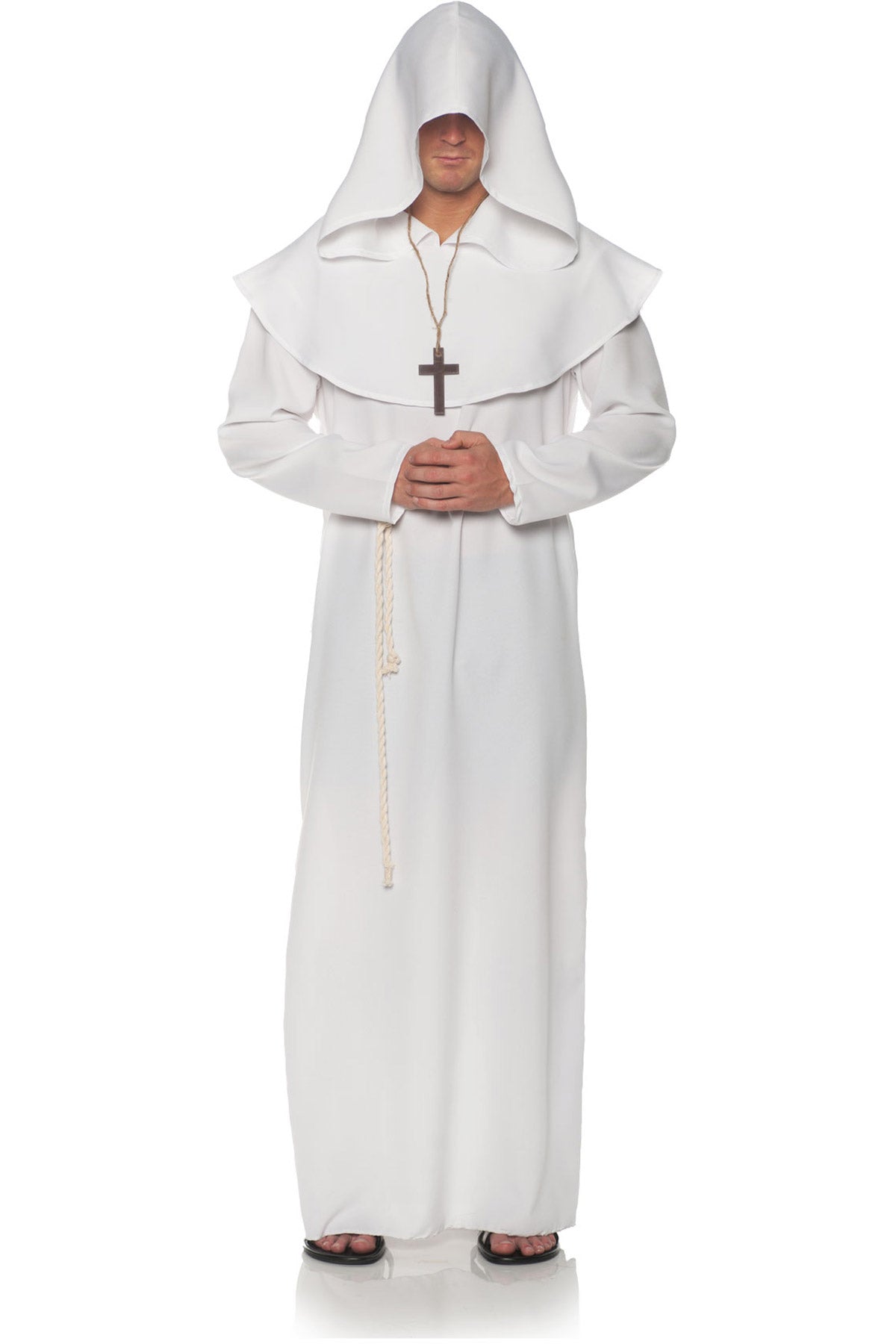 Monk Robe - White Underwraps 28000