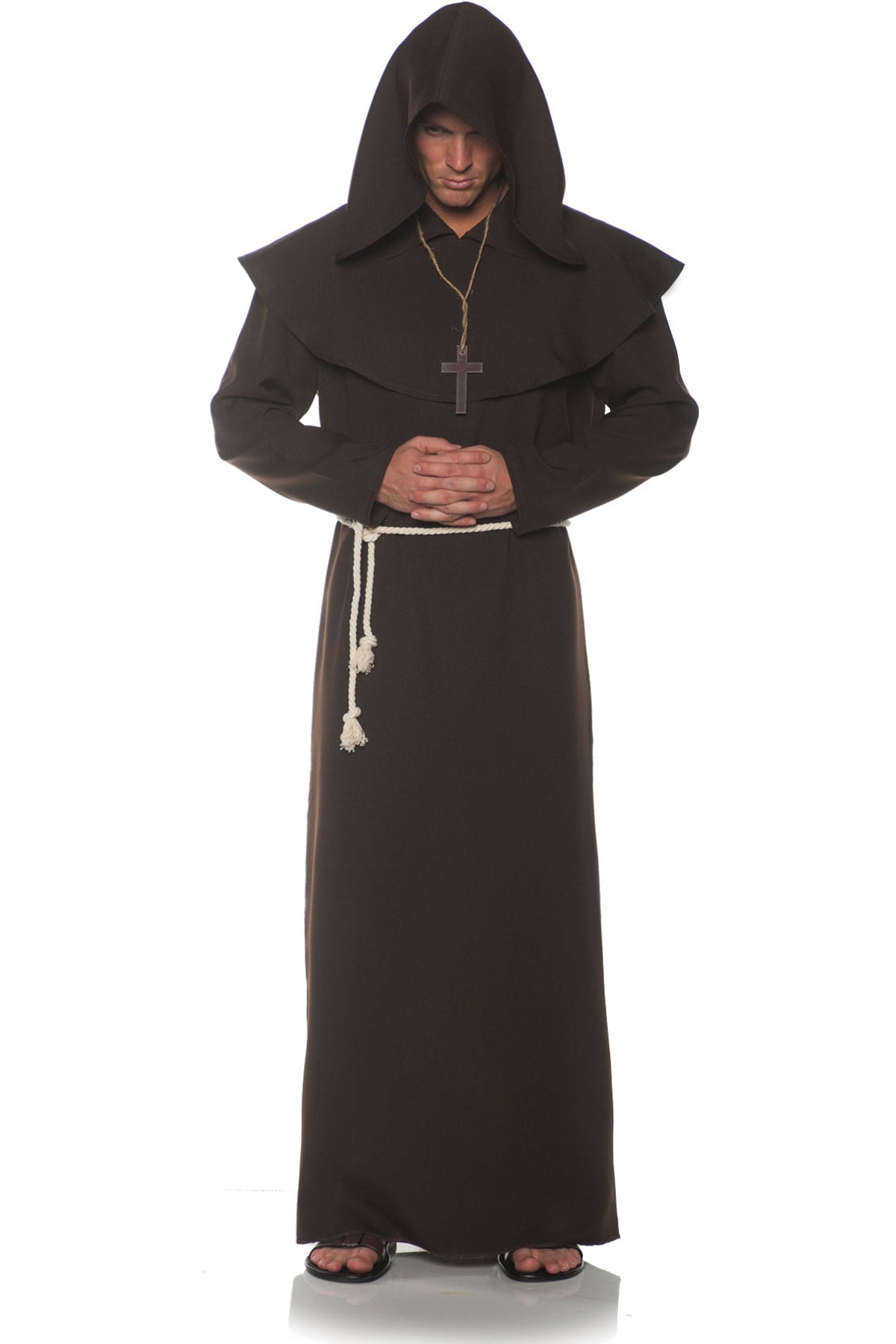 Monk Robe - Brown Underwraps  28002