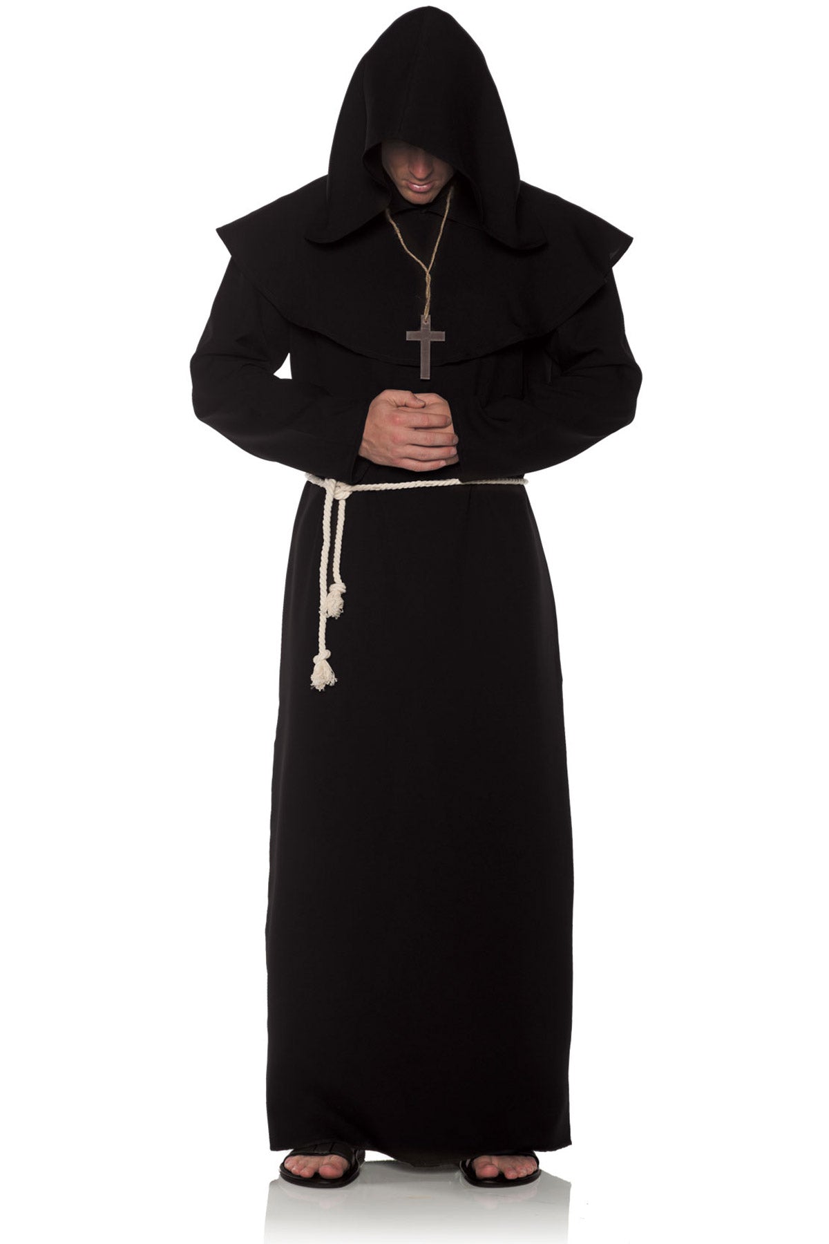 Monk Robe - Black Underwraps  28003