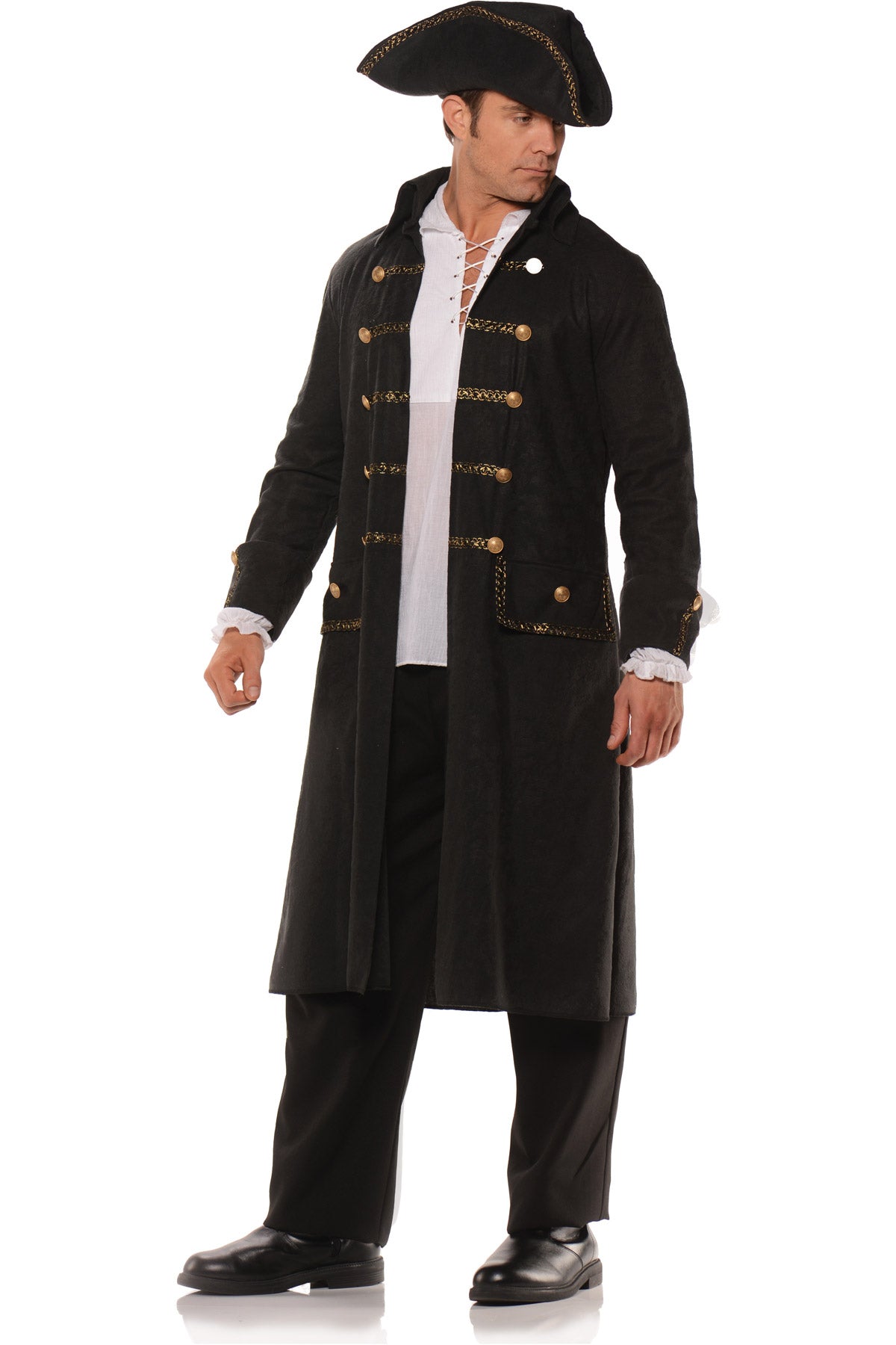Pirate Coat Set - Black Underwraps 28667