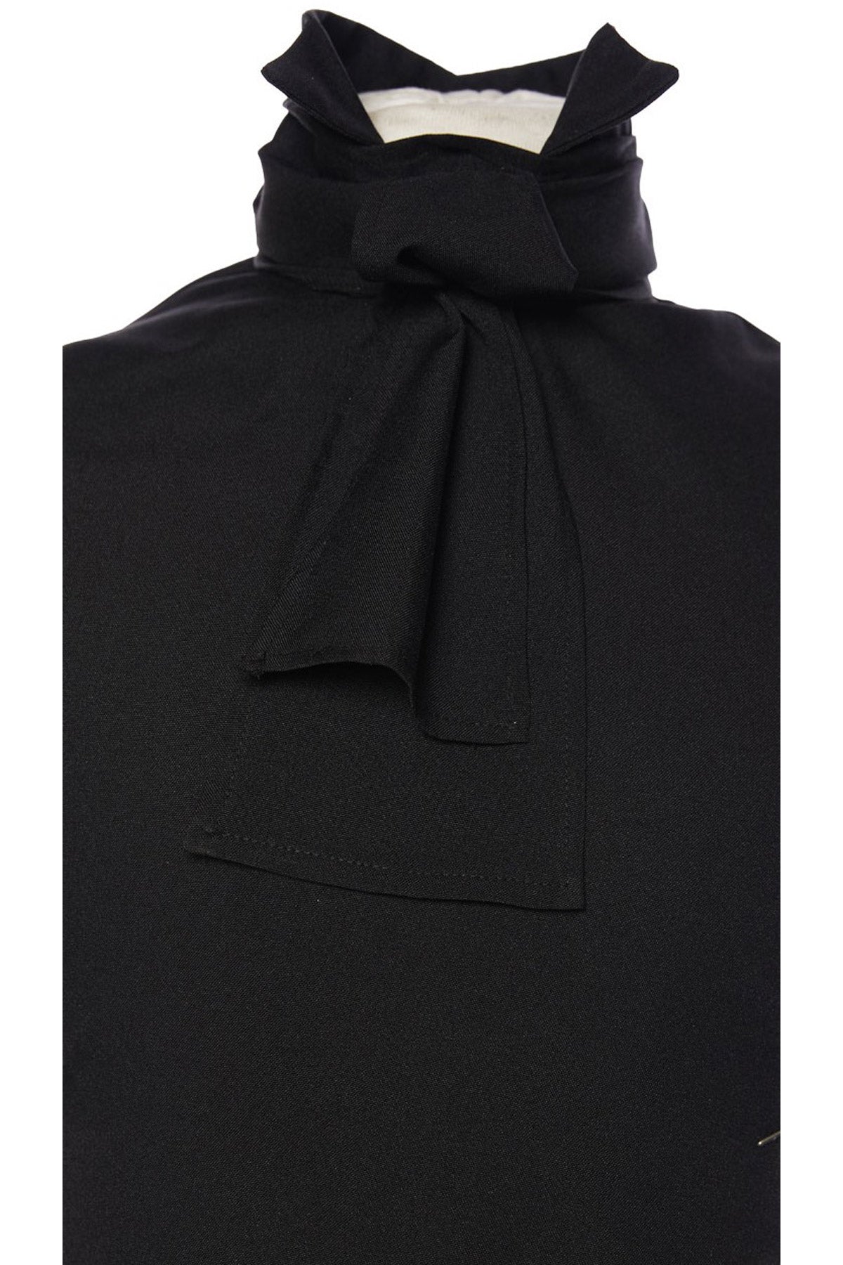 Shirt Front - Black Cravat Underwraps  28863