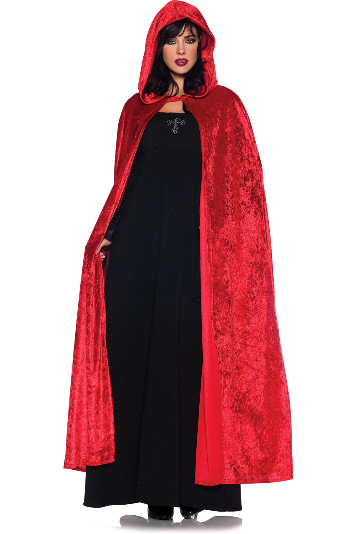 55? Hooded Cloak - Red Underwraps 29210