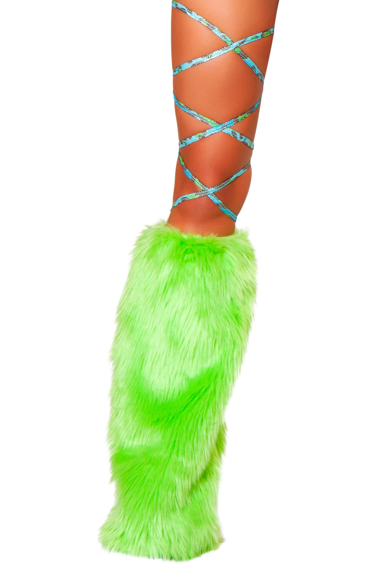100" Printed Go Go Dancer Lace Thigh Wraps Roma 3020