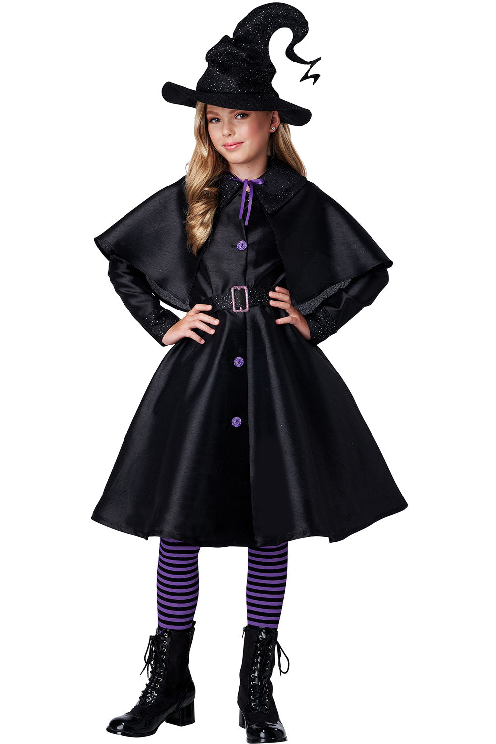 Witch'S Coven Coat / Child California Costume 3021-145