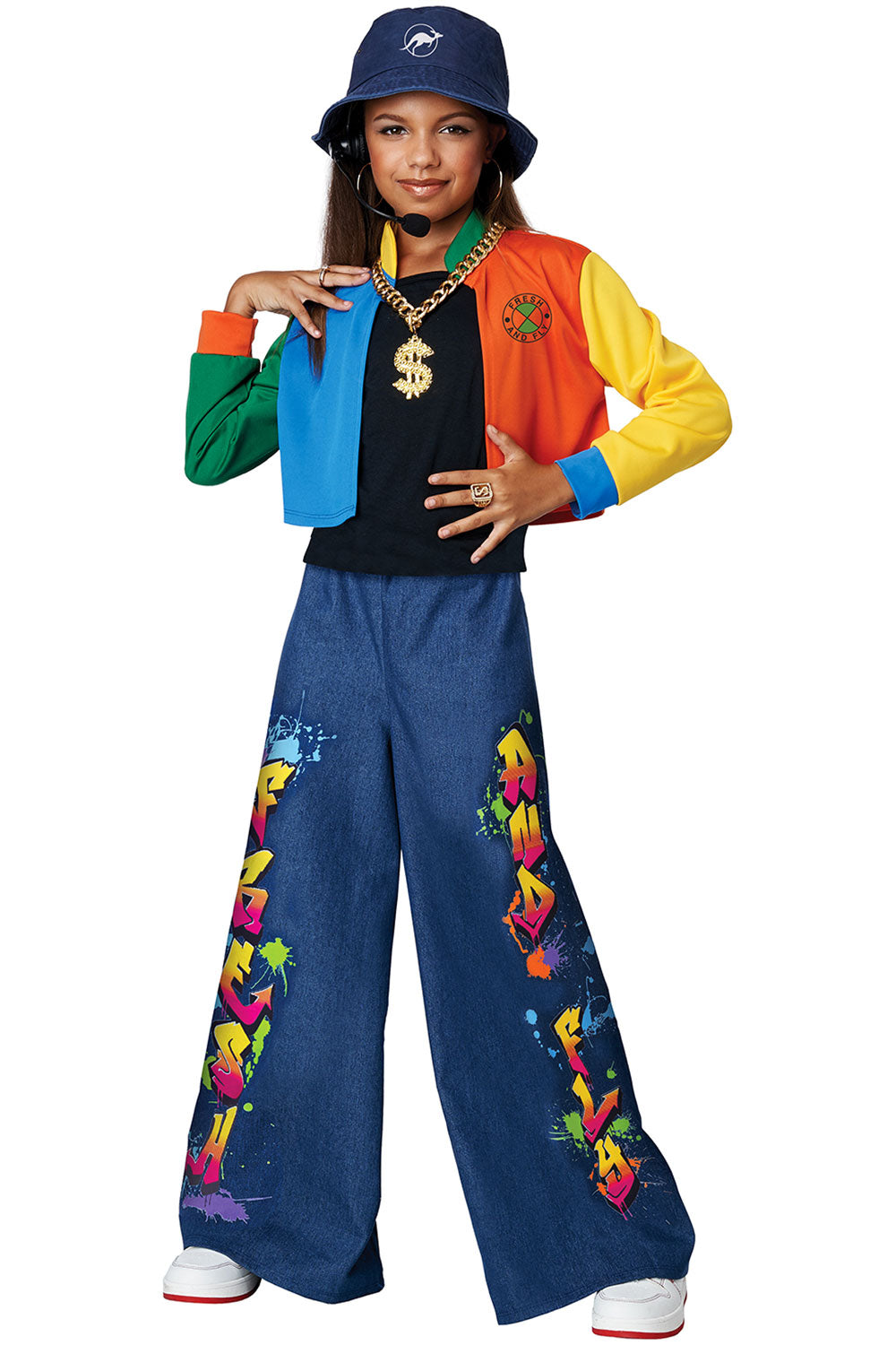 90'S Hip Hop Superstar / Child California Costume 3021-146