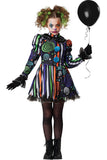 Neon Nightmare Clown/Child California Costume  3022/046