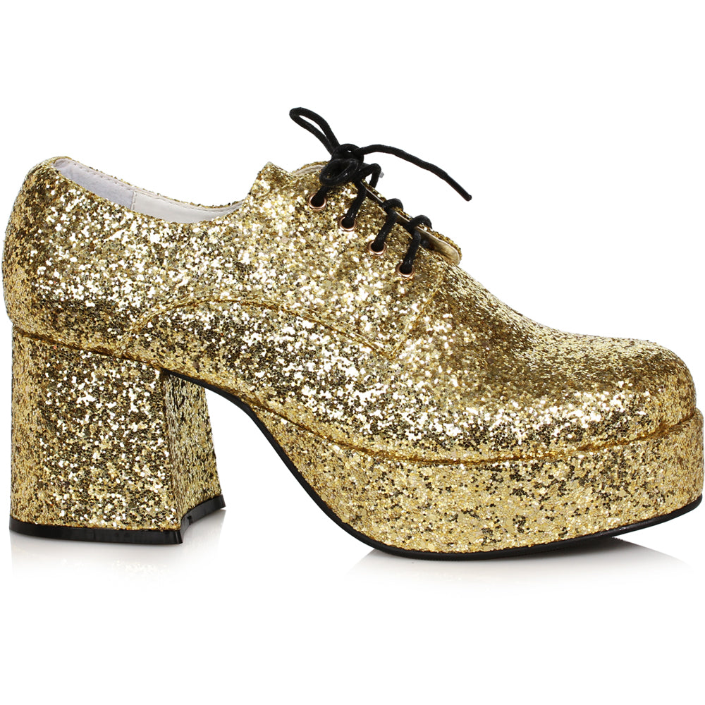 3 Heel Glitter Pimp Shoe. Mens. Ellie 1031 312/PATRICK