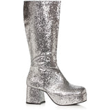 3 Heel Mens Glitter Knee High Boot Ellie 1031 312/ROCKER