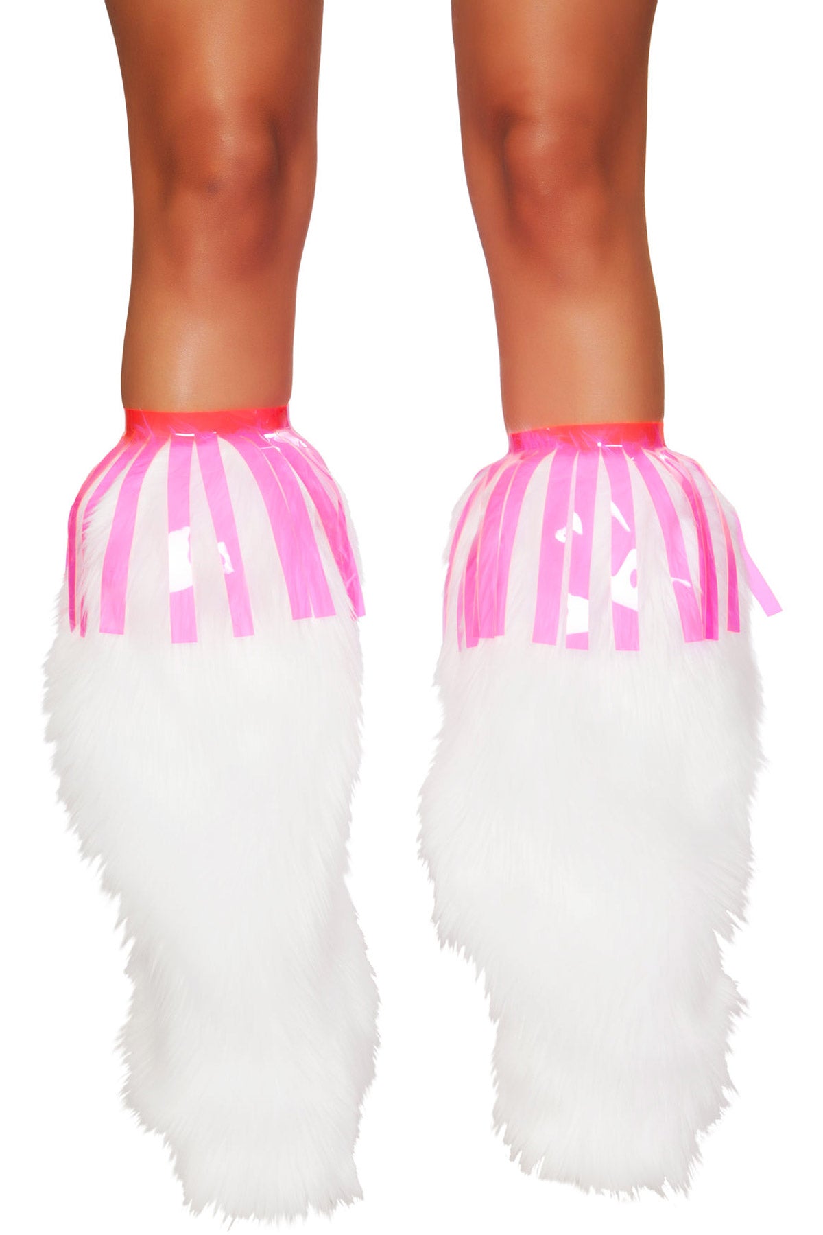 Pair Of Vinyl Fringe Leg Wrap Roma 3242