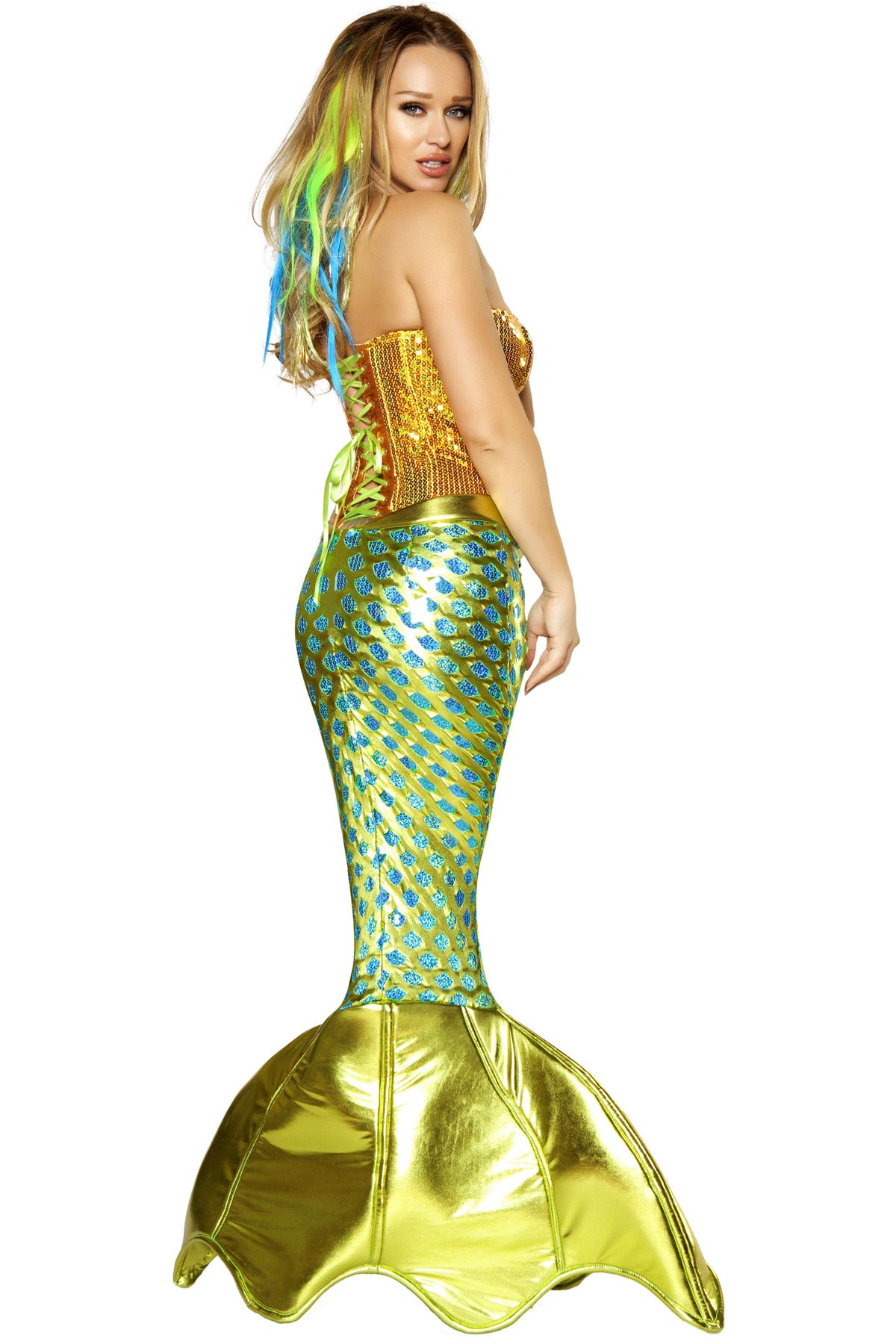 Mesmerizing Siren Mermaid Costume Roma 4352