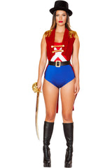 Sexy Seductive Toy Soldier Nutcracker Beauty Doll Christmas Costume Adult Women Roma 4837
