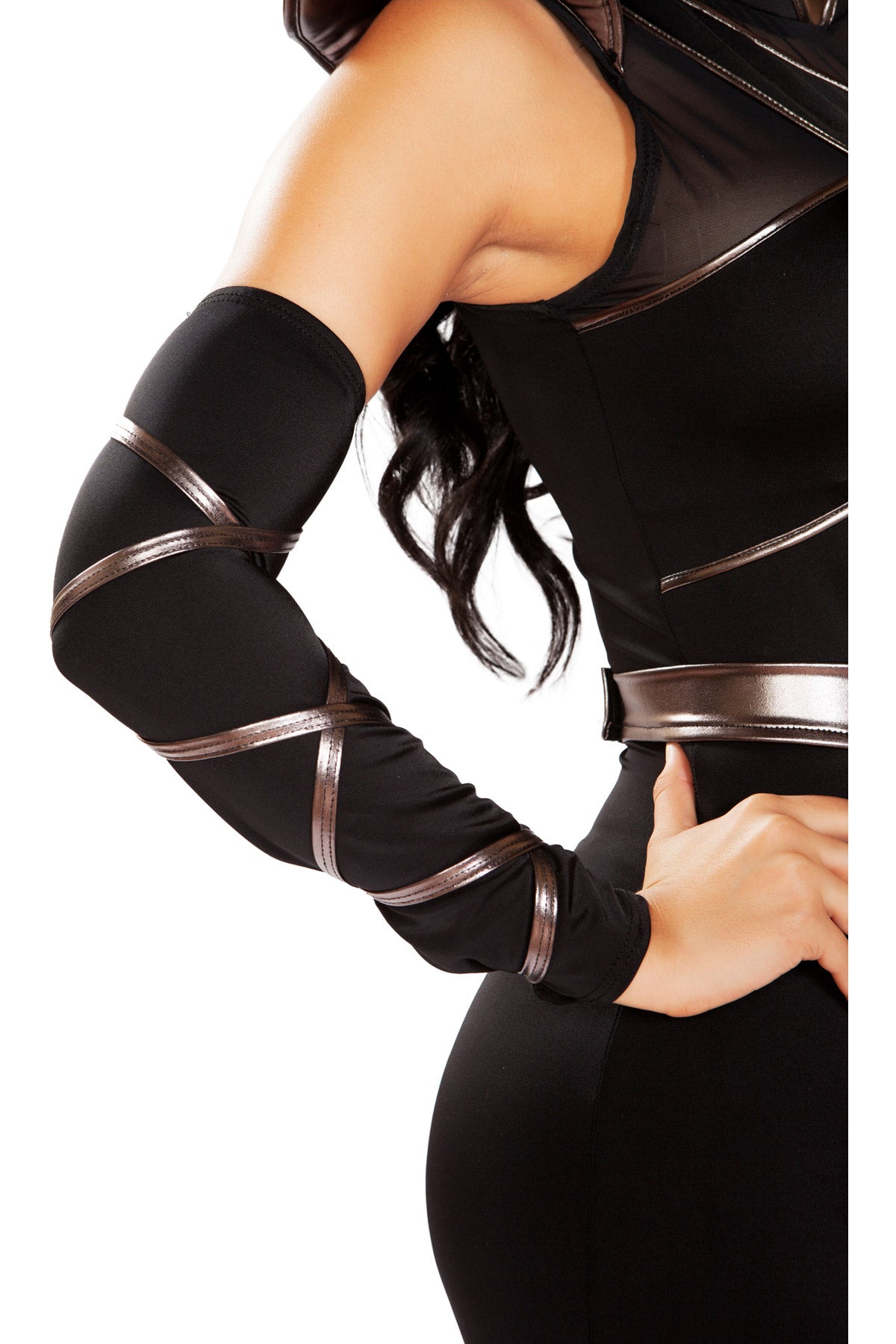 Pair of Arm Cuffs with Strap Detail Roma 4900
