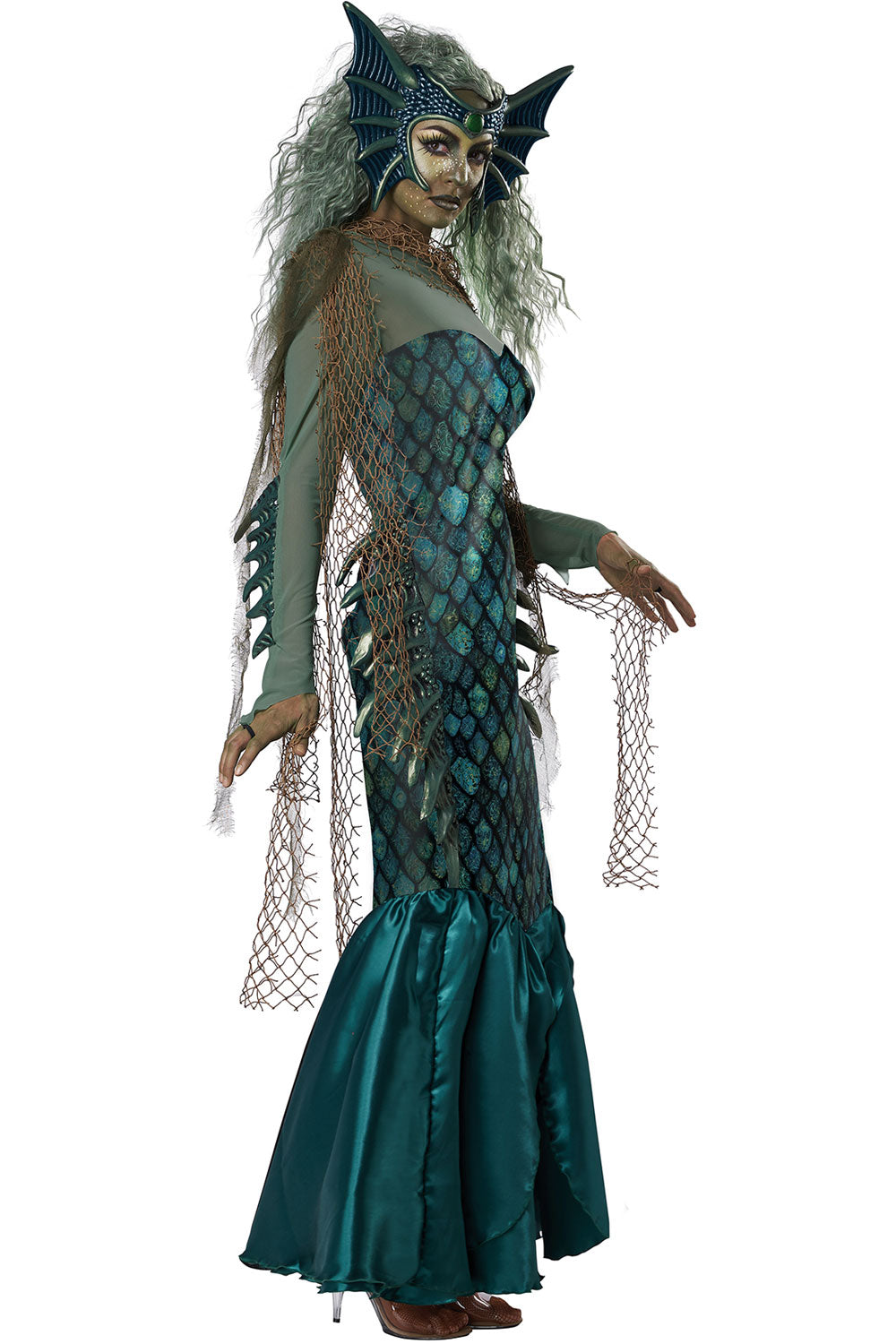 Dark Sea Siren / Adult California Costume 5020/068