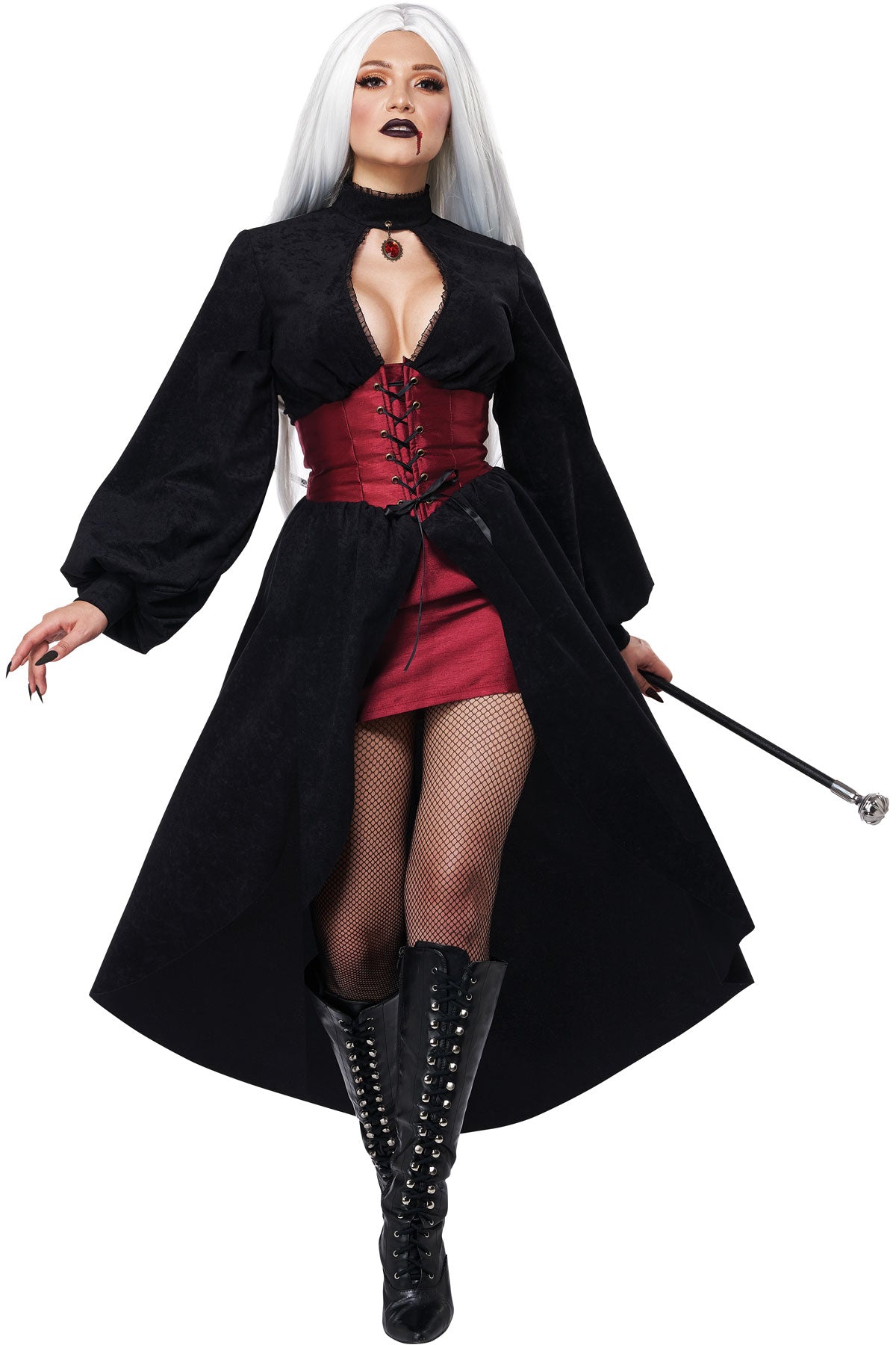 Vampire Corset Coat / Adult California Costume  5023/039