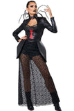 Web Of Deceit - Black Widow / Adult California Costume  5023/064