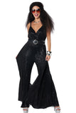 Let'S Dance - Disco Jumpsuit / Adult California Costume  5023/079