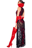 3Pc Wicked Vampire Costume Roma 5024