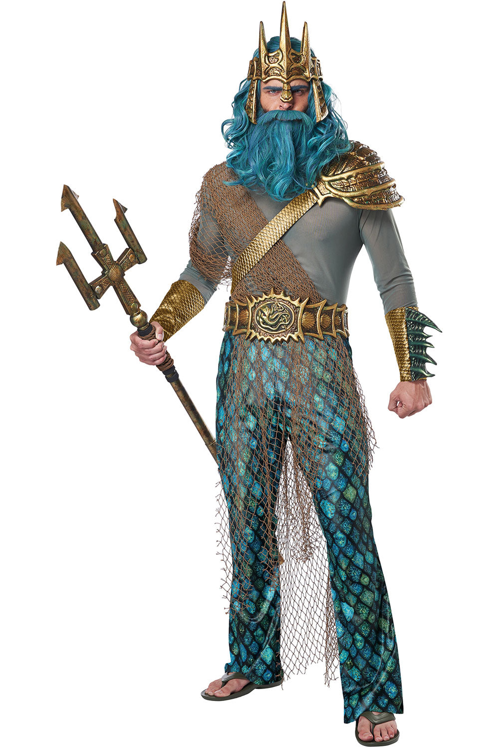 Poseidon / Neptune, God Of The Sea / Adult California Costume 5120/071