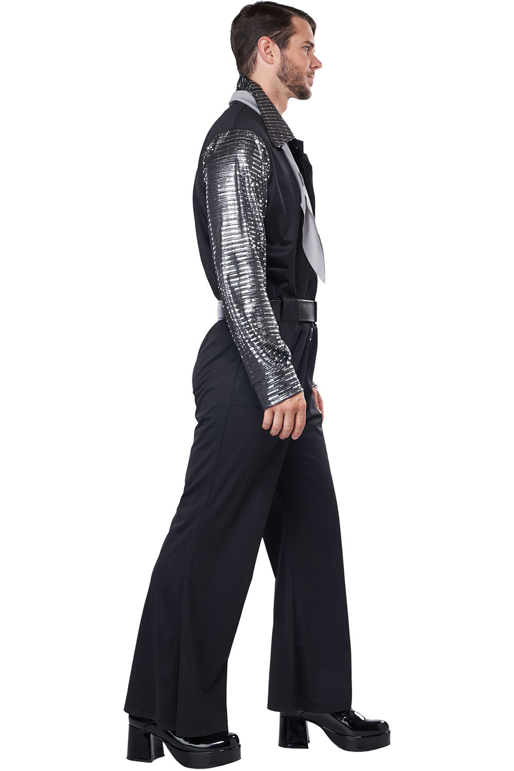 Flashy 70's Style Jumpsuit / Adult California Costume 5120/074
