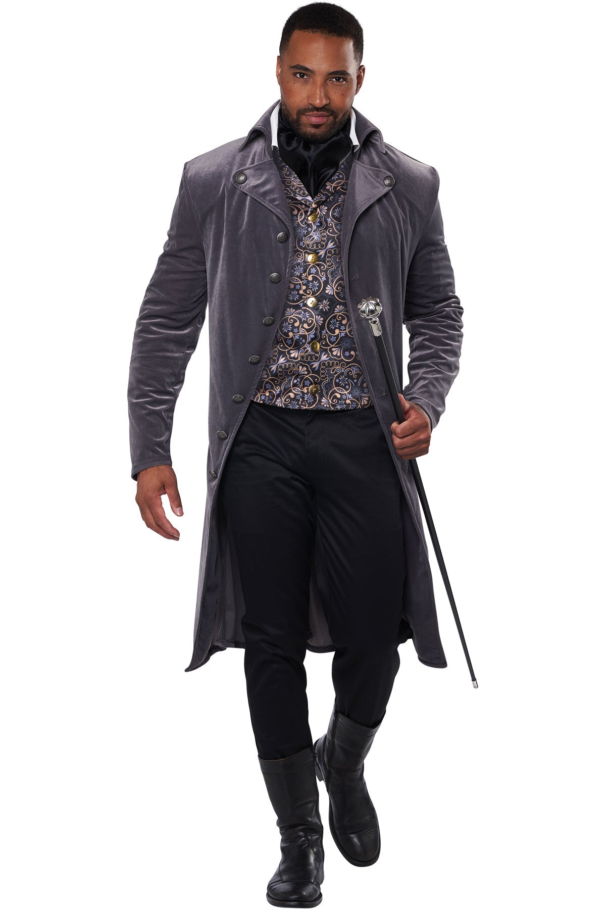 Mens Regency Coat & Vest Set / Adult California Costume  5123/038