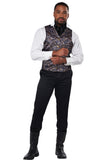 Mens Regency Coat & Vest Set / Adult California Costume  5123/038