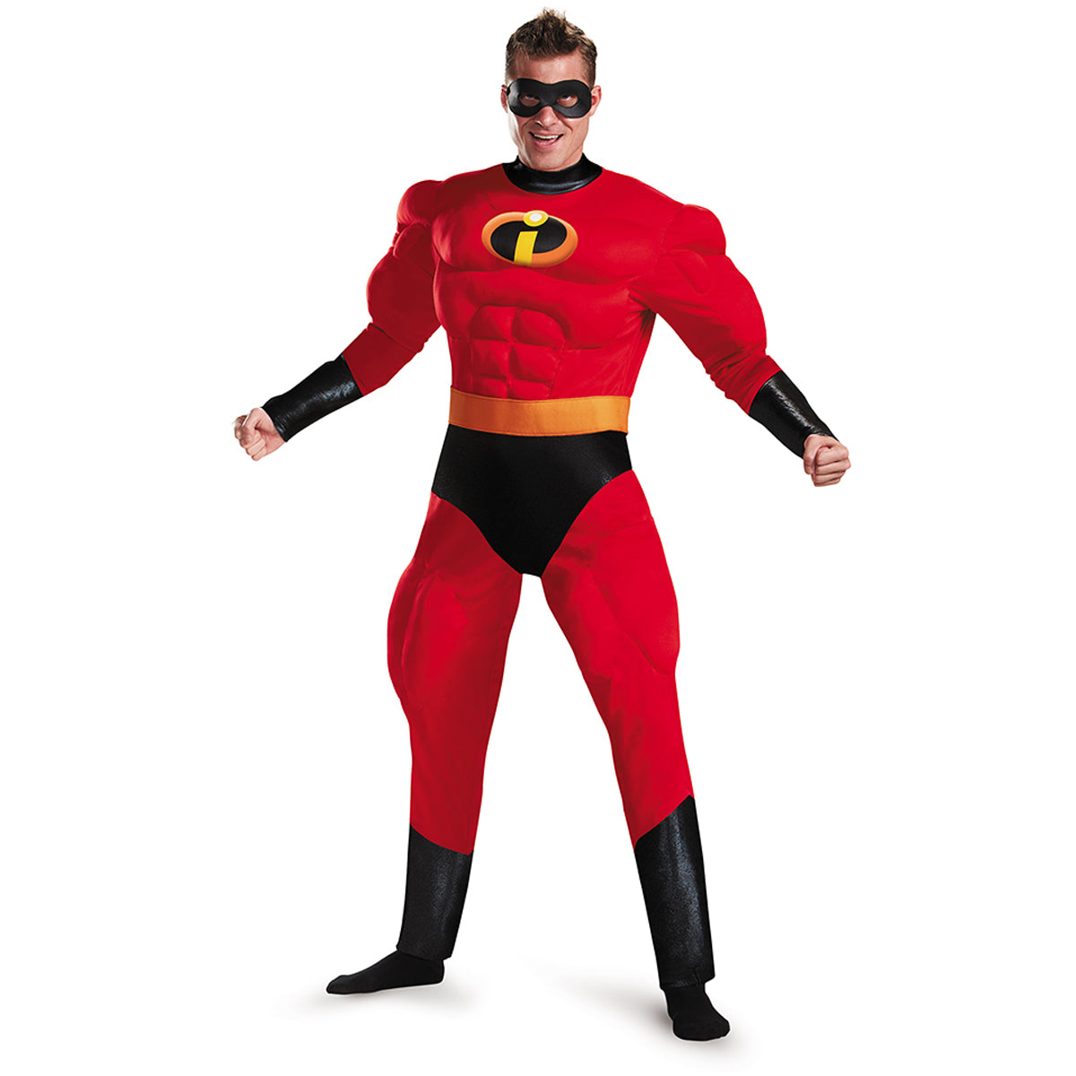 Mr. Incredible Deluxe Muscle Adult Disguise  5368