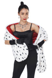FAUX DALMATIAN STOLE California Costume 60756