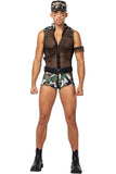 Men?S 3Pc Sergeant Stud Army Roma  6175