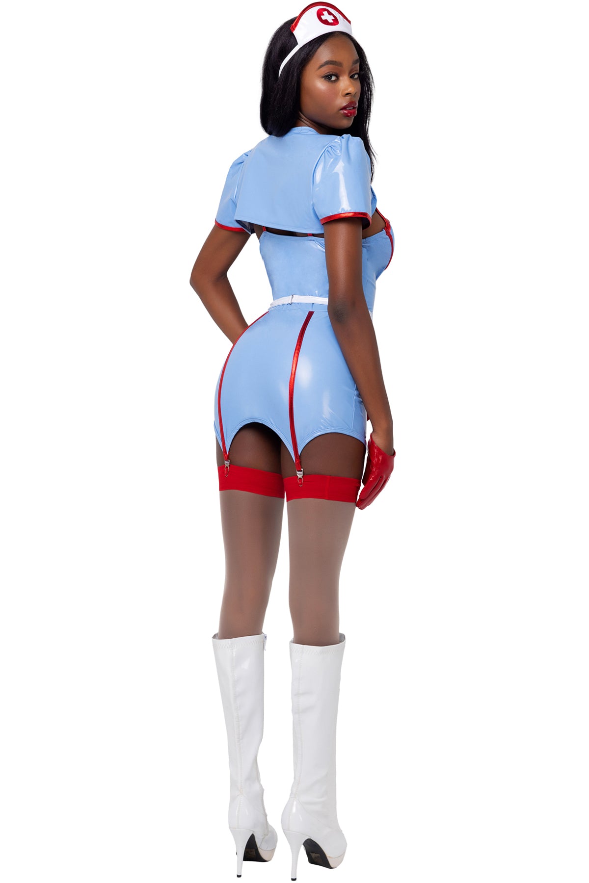 4Pc Retro Nurse Roma  6180
