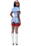 4Pc Retro Nurse Roma  6180