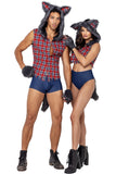 3Pc Sultry Shewolf Roma  6186