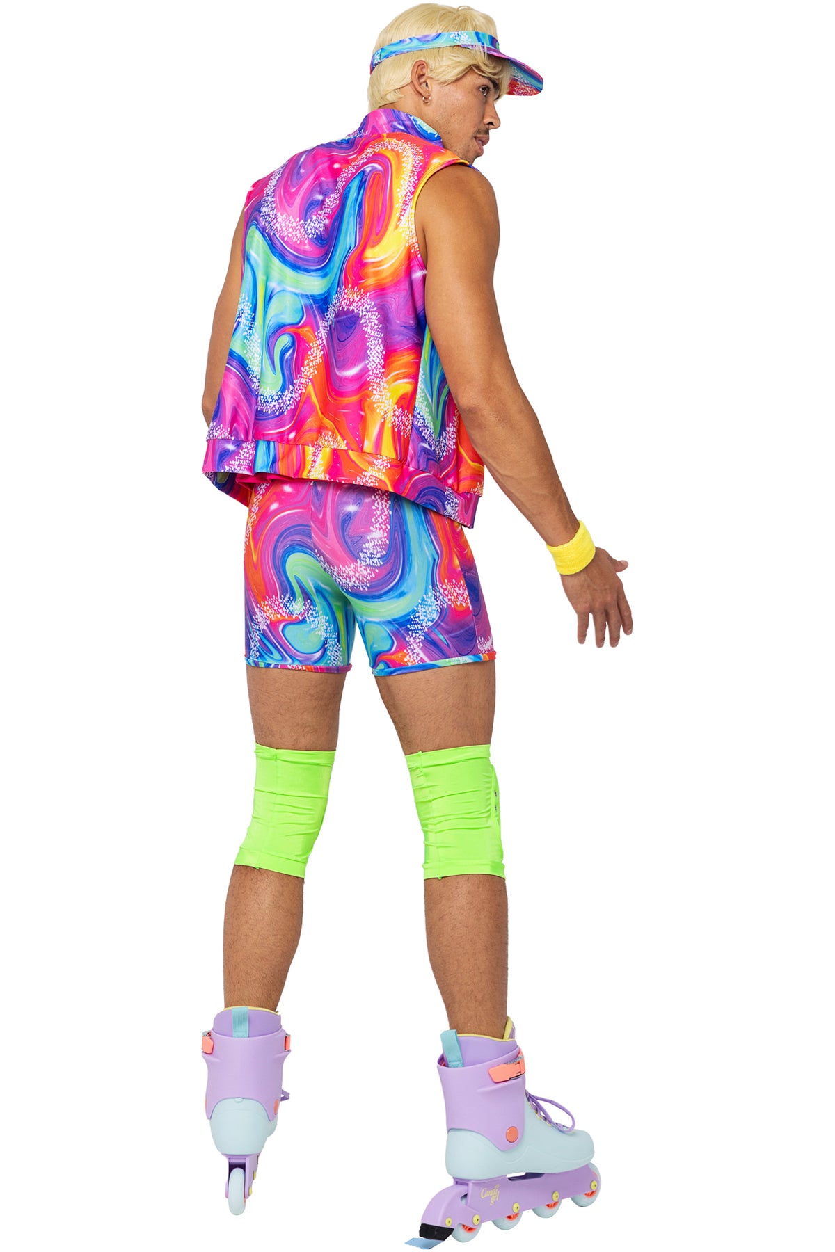 6Pc Men?S Retro Rollerblade Stud Roma  6189