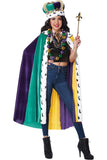 Mardi Gras Cape & Crown Set/Adult California Costume  6222/005