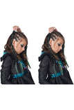 Clip-in Braids California Costume 7020/107