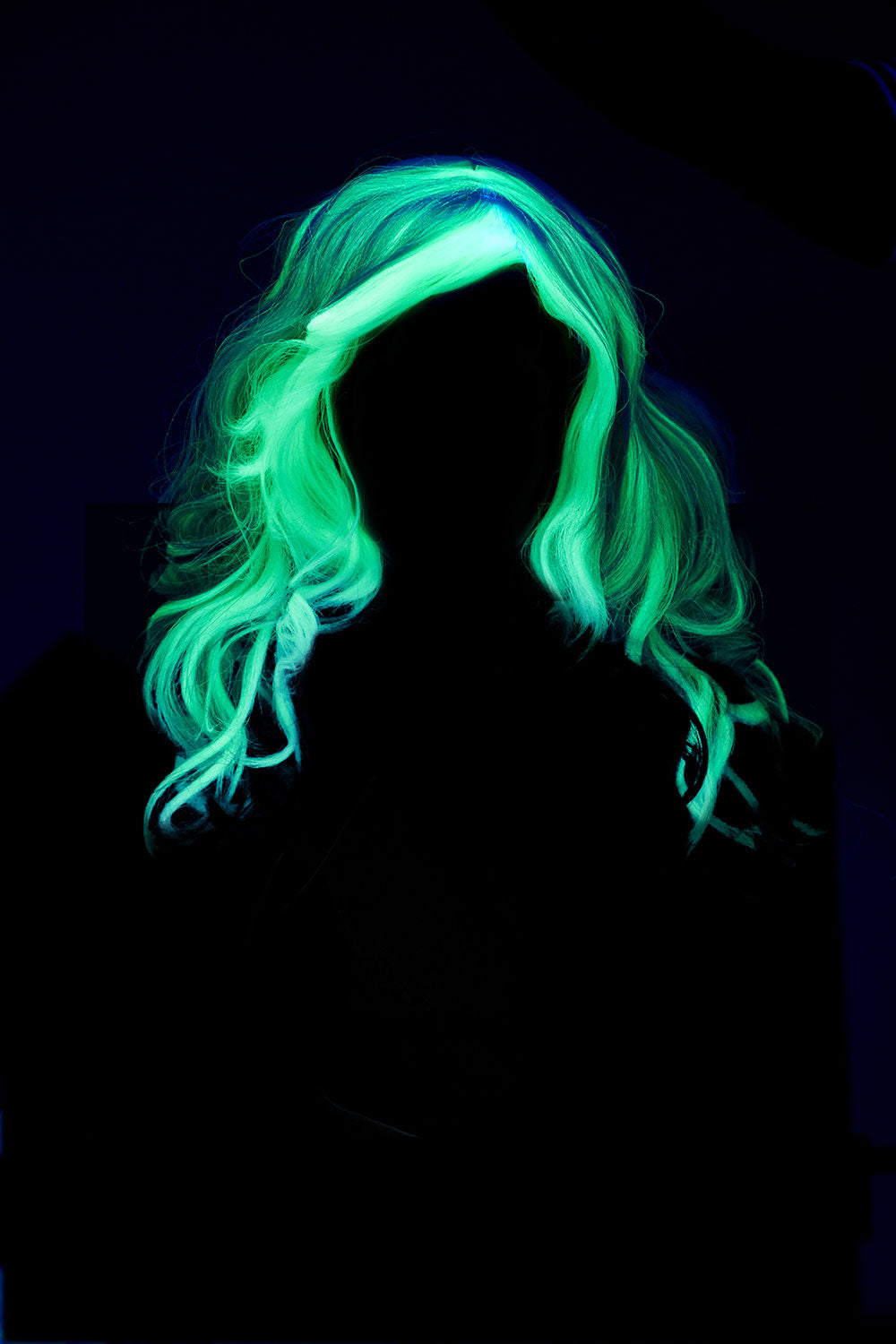Glow In The Dark Ghost Wig / Child California Costume 7020/115