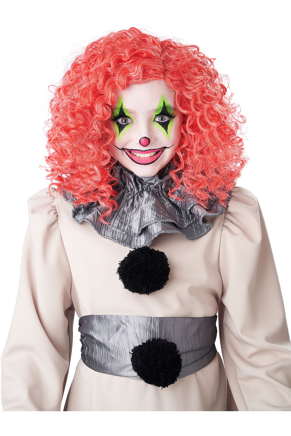 Glow In The Dark Curly Clown Wig California Costume 7020/125